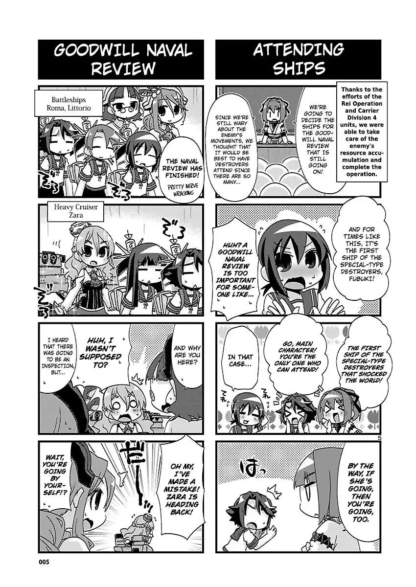 Kantai Collection - Kankore - 4-koma Comic - Fubuki, Ganbarimasu! Chapter 116 5